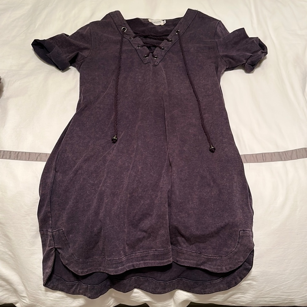 Purple TShirt Dress